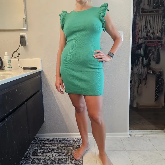 green emerald velvet dress Zara Chiffon Mint Green Mini Dress – DE NOIR